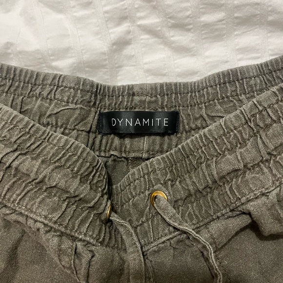 DYNAMITE XS Army Green Shorts - Picture 3 of 3